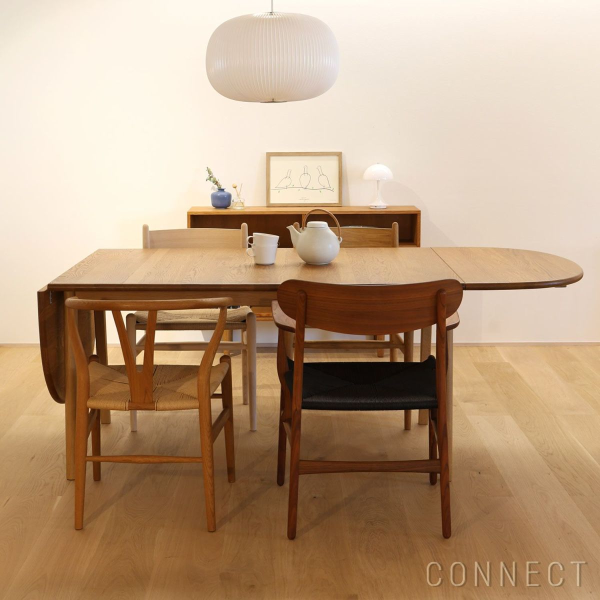 CARL HANSEN & SON（カール・ハンセン＆サン） / CH26 / ウォルナット材・オイル仕上げ・ブラックペーパーコード / ダイニングチェア