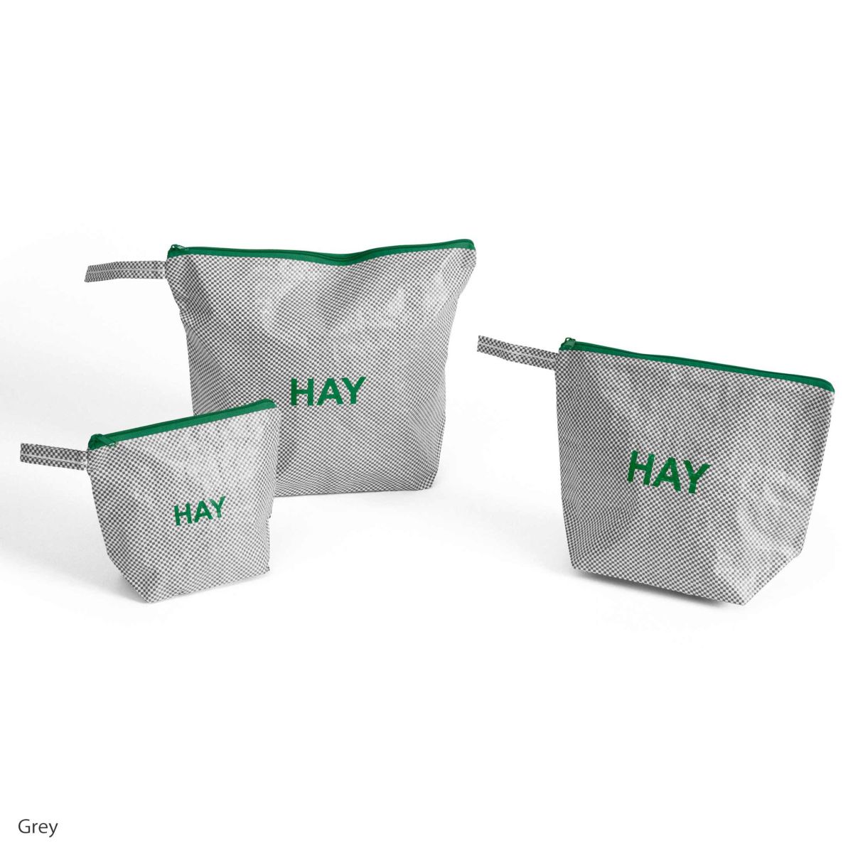 HAY（ヘイ） / CANDY MONO WASH BAG-WASH SET OF 3（キャンディモノウォッシュバッグ） / 全2色 / ポーチ3点セット