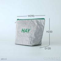 HAY（ヘイ） / CANDY MONO WASH BAG-WASH SET OF 3（キャンディモノウォッシュバッグ） / 全2色 / ポーチ3点セット