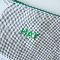 HAY（ヘイ） / CANDY MONO WASH BAG-WASH SET OF 3（キャンディモノウォッシュバッグ） / 全2色 / ポーチ3点セット