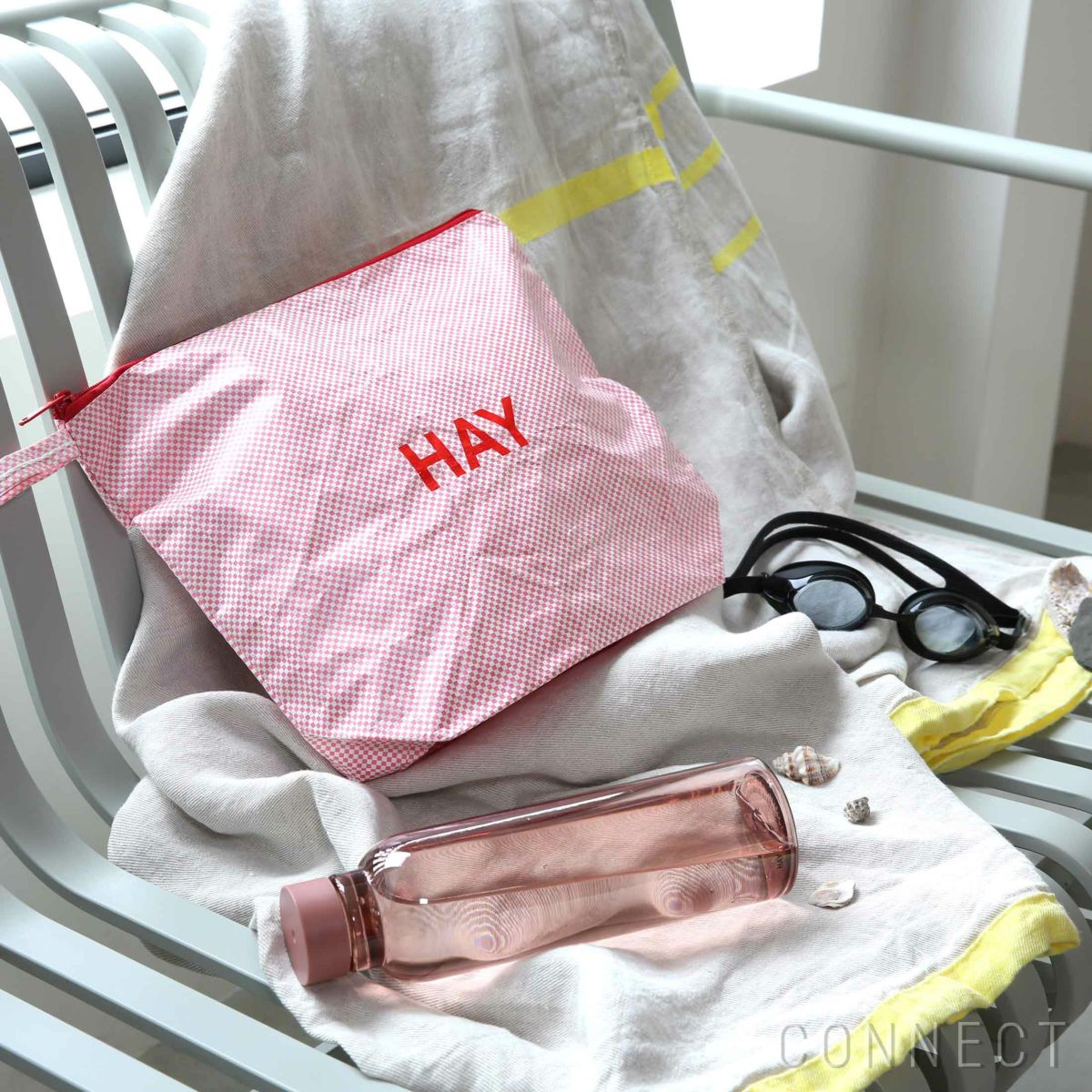 HAY（ヘイ） / CANDY MONO WASH BAG-WASH SET OF 3（キャンディモノウォッシュバッグ） / 全2色 / ポーチ3点セット