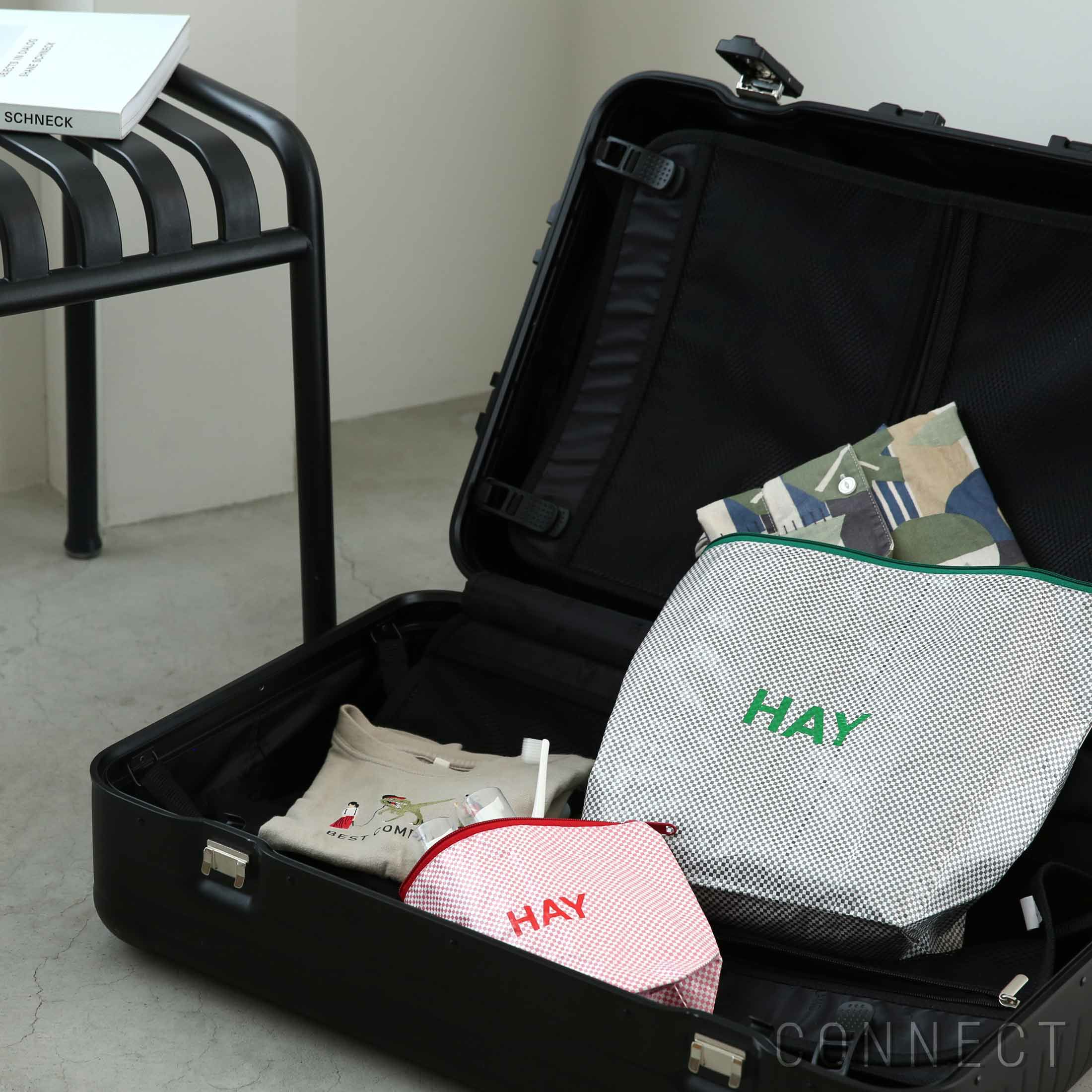 HAY（ヘイ） / CANDY MONO WASH BAG-WASH SET OF 3（キャンディモノウォッシュバッグ） / 全2色 / ポーチ3点セット