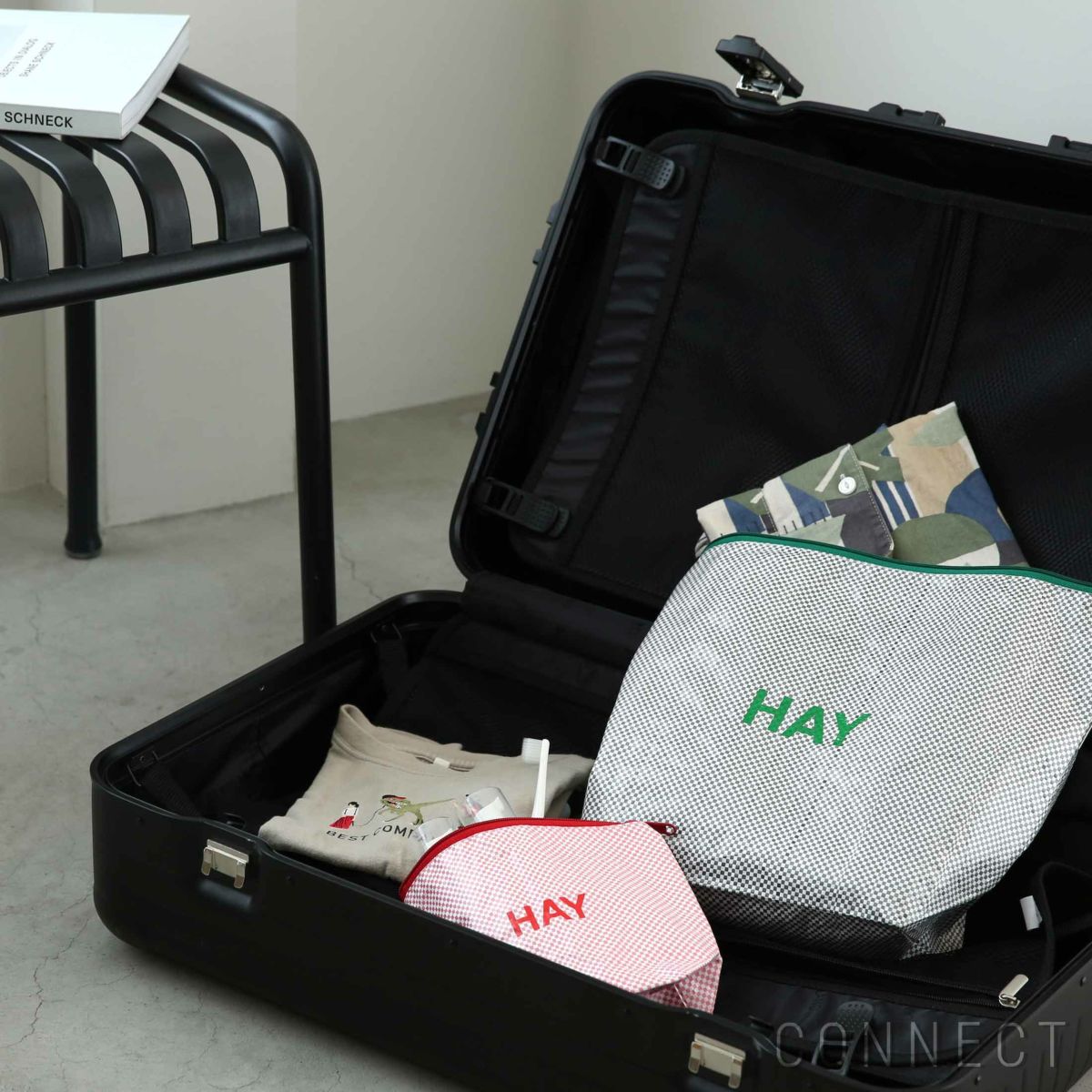 HAY（ヘイ） / CANDY MONO WASH BAG-WASH SET OF 3（キャンディモノウォッシュバッグ） / 全2色 / ポーチ3点セット