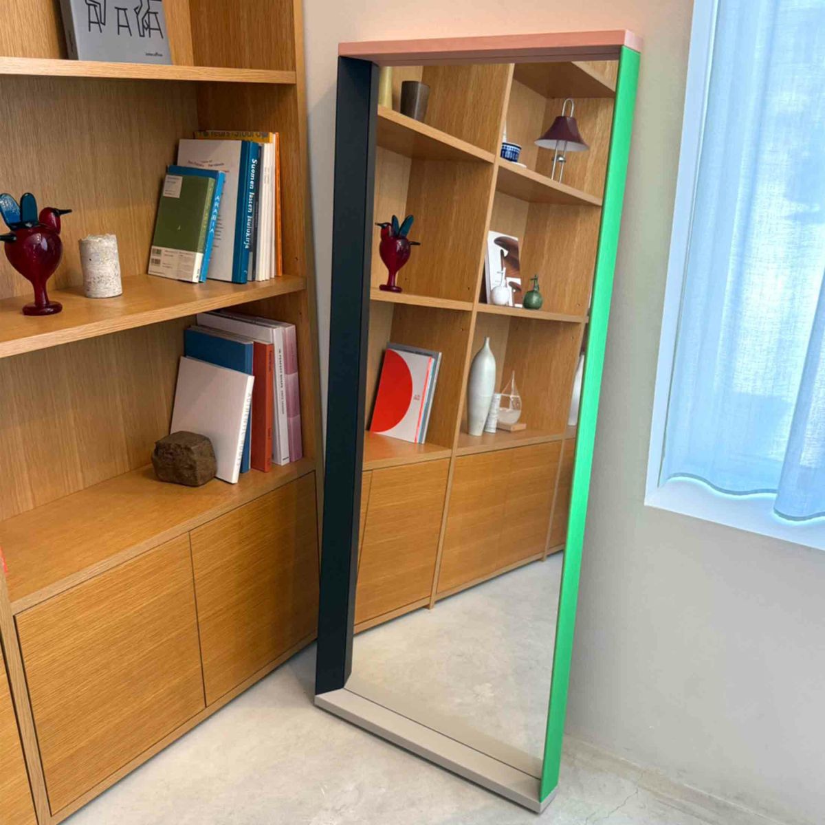 Vitra（ヴィトラ） / Colour Frame Mirror（カラーフレームミラー） / large / グリーン・ピンク / ミラー