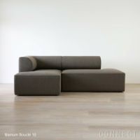 Audo Copenhagen（オドー・コペンハーゲン） / EAVE MODULAR SOFA（イーブ モジュラーソファ） 86 / 2シーター / CONFIGURATION 7 （左アーム付き） / Barnum Boucle（バーナム ブークレ）