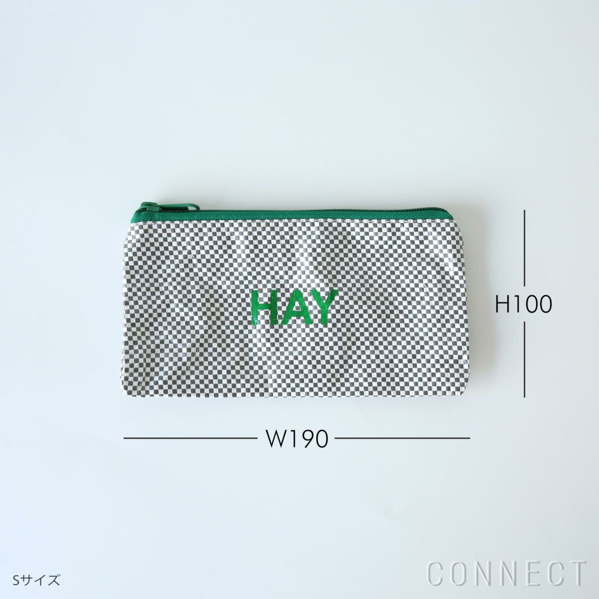 HAY（ヘイ） / CANDY MONO WASH BAG-FLAT SET OF 3（キャンディモノ ウォッシュバッグ フラット） / 全2色 / ポーチ3点セット
