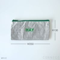 HAY（ヘイ） / CANDY MONO WASH BAG-FLAT SET OF 3（キャンディモノ ウォッシュバッグ フラット） / 全2色 / ポーチ3点セット