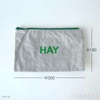 HAY（ヘイ） / CANDY MONO WASH BAG-FLAT SET OF 3（キャンディモノ ウォッシュバッグ フラット） / 全2色 / ポーチ3点セット