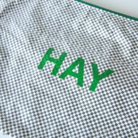 HAY（ヘイ） / CANDY MONO WASH BAG-FLAT SET OF 3（キャンディモノ ウォッシュバッグ フラット） / 全2色 / ポーチ3点セット