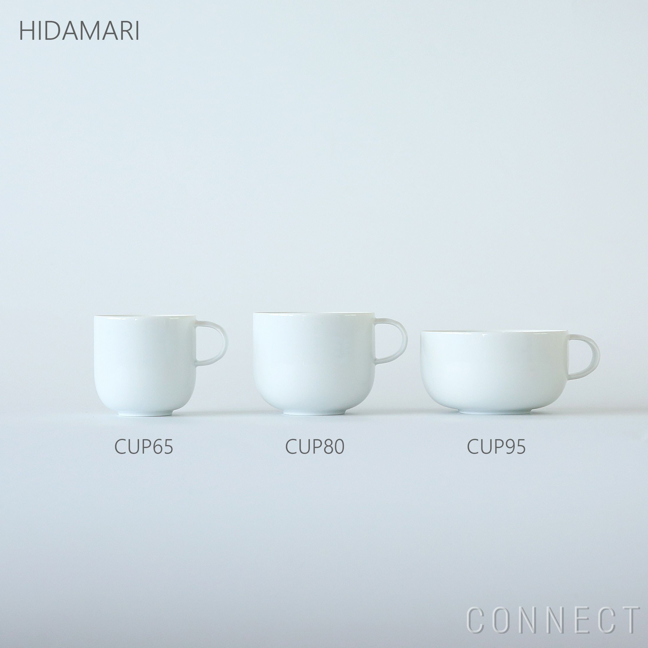yumiko iihoshi porcelain （イイホシユミコ） / HIDAMARI（ヒダマリ） / CUP95（カップ） / tea cup / 全2色