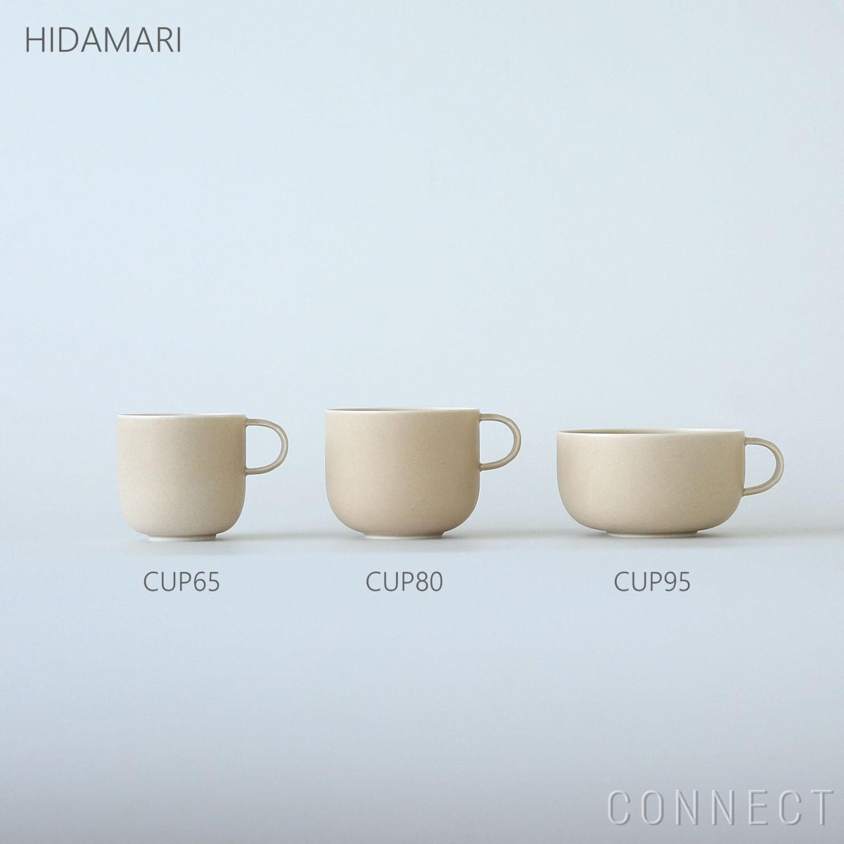 yumiko iihoshi porcelain （イイホシユミコ） / HIDAMARI（ヒダマリ） / CUP95（カップ） / tea cup / 全2色