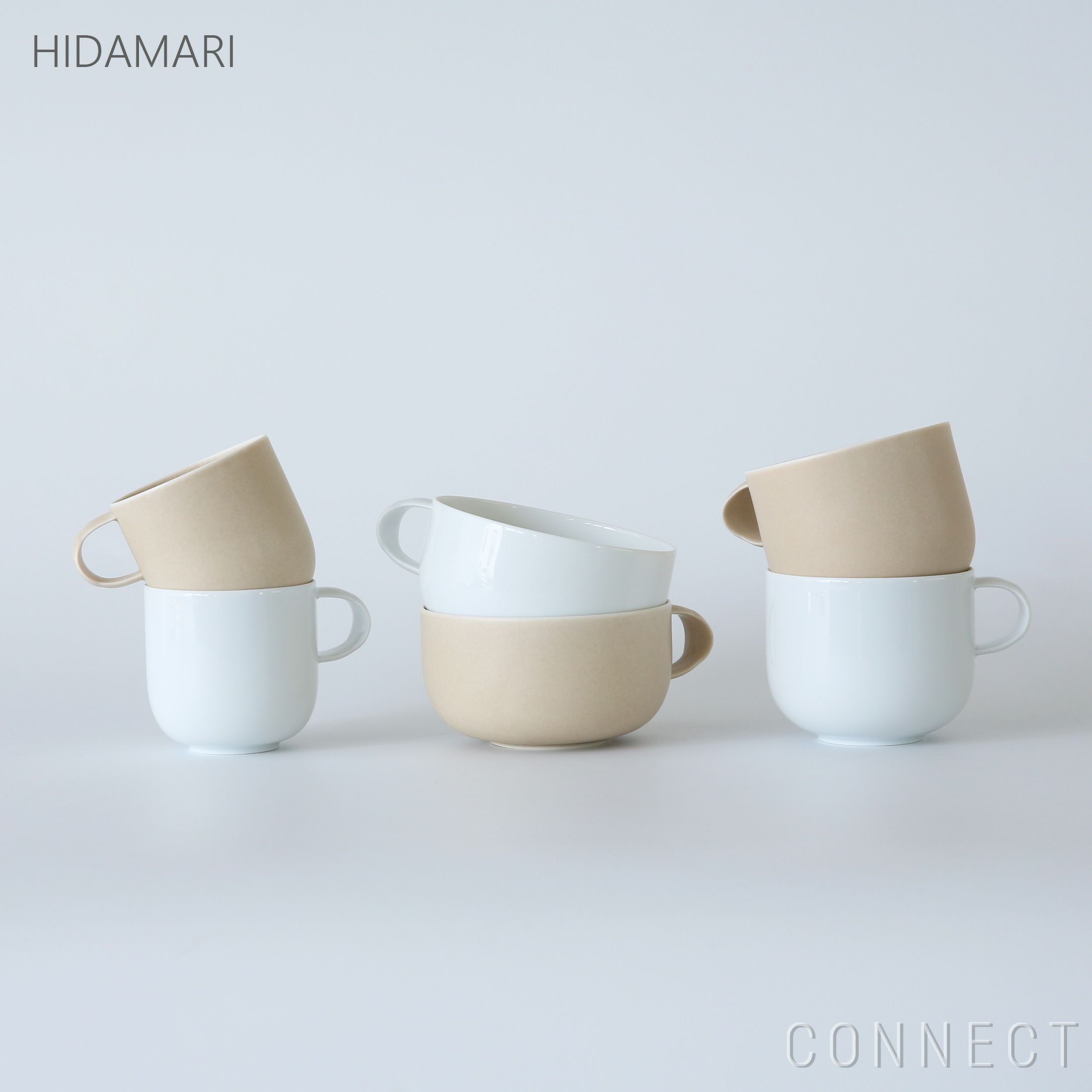 yumiko iihoshi porcelain （イイホシユミコ） / HIDAMARI（ヒダマリ） / CUP95（カップ） / tea cup / 全2色