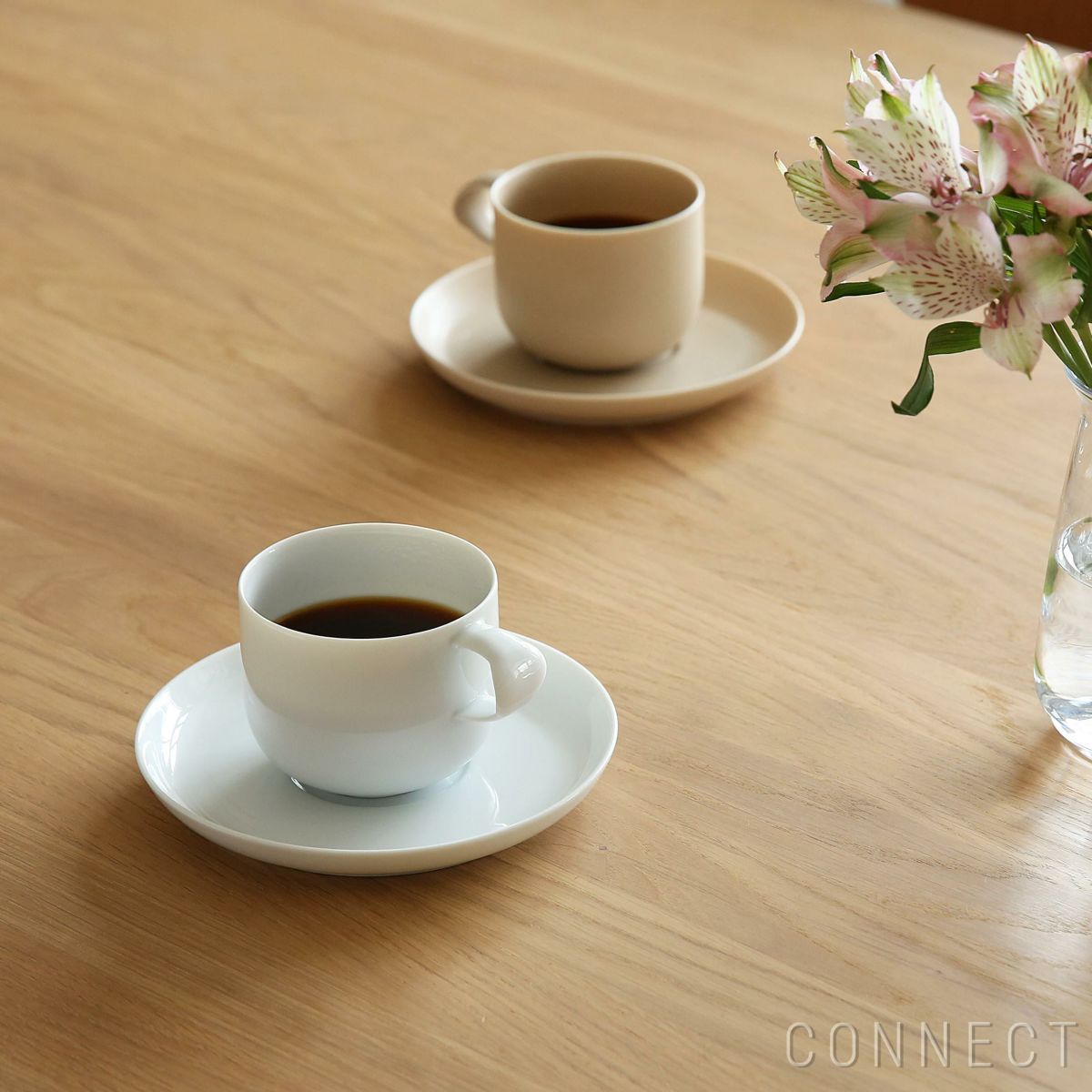 yumiko iihoshi porcelain （イイホシユミコ） / HIDAMARI（ヒダマリ） / saucer150（ソーサー） / 全2色 φ15cm