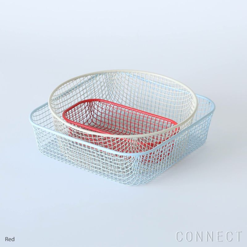 【アウトレット】HAY（ヘイ） / TRINKETS SET OF 3（トリンキット） / レッド / 小物入れ3点セット
