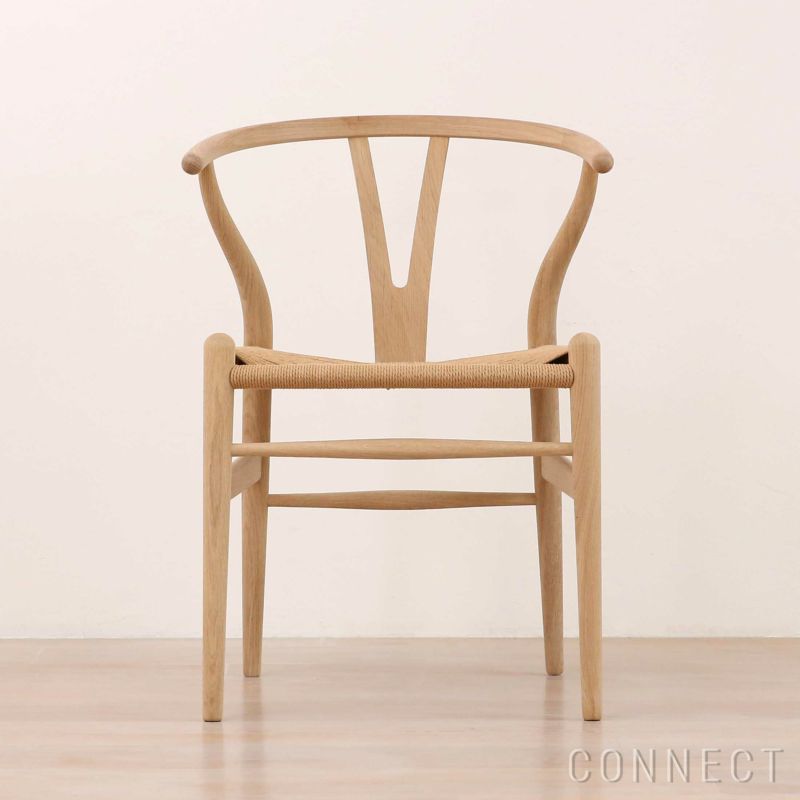 CH24 / Yチェア（ワイチェア） オーク材・ソープ仕上げ SH45cm / CARL HANSEN & SON （カール・ハンセン＆サン）