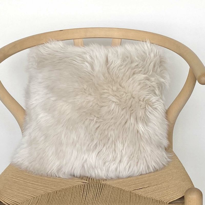 NATURES COLLECTION（ネイチャーズ・コレクション） / SHEEP CUSHION（シープクッション） / ライトベージュ / 35×35cm