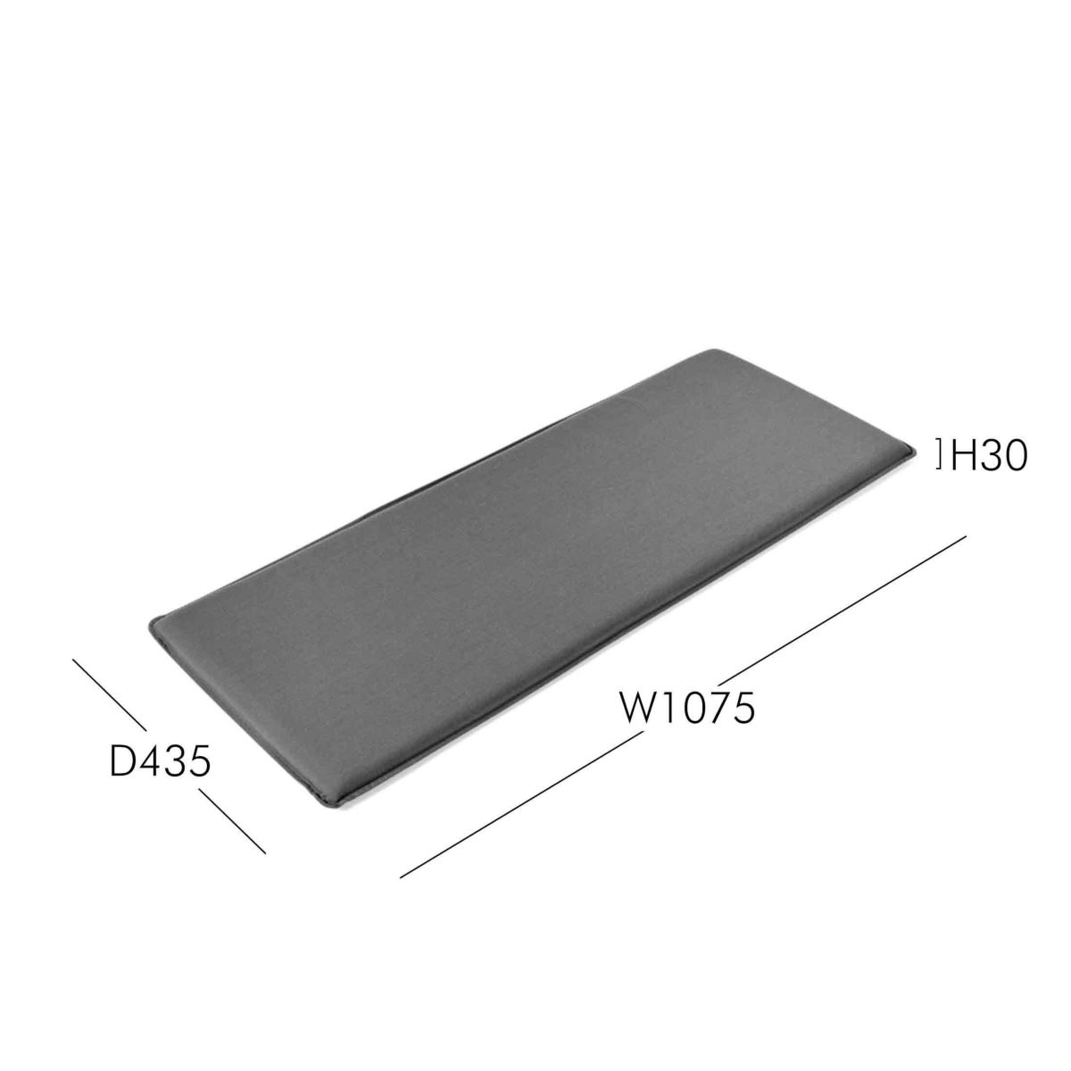 【HAYアウトドアキャンペーン】HAY（ヘイ） / PALISSADE（パリサード） / DINING BENCH / SEAT CUSHION （ダイニングベンチ用シートクッション） / 全4色 / アウトドア《PC PORTABLEプレゼント》