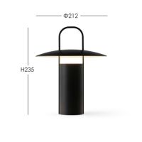 Audo Copenhagen（オドー・コペンハーゲン） / RAY PORTABLE LAMP（レイ ポータブル ランプ） /  全2色 / テーブルランプ