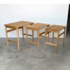 CARL HANSEN & SON（カール・ハンセン＆サン） / CH004 NESTING TABLES（ネスティングテーブル） / オーク材・オイル仕上げ / ネストテーブル