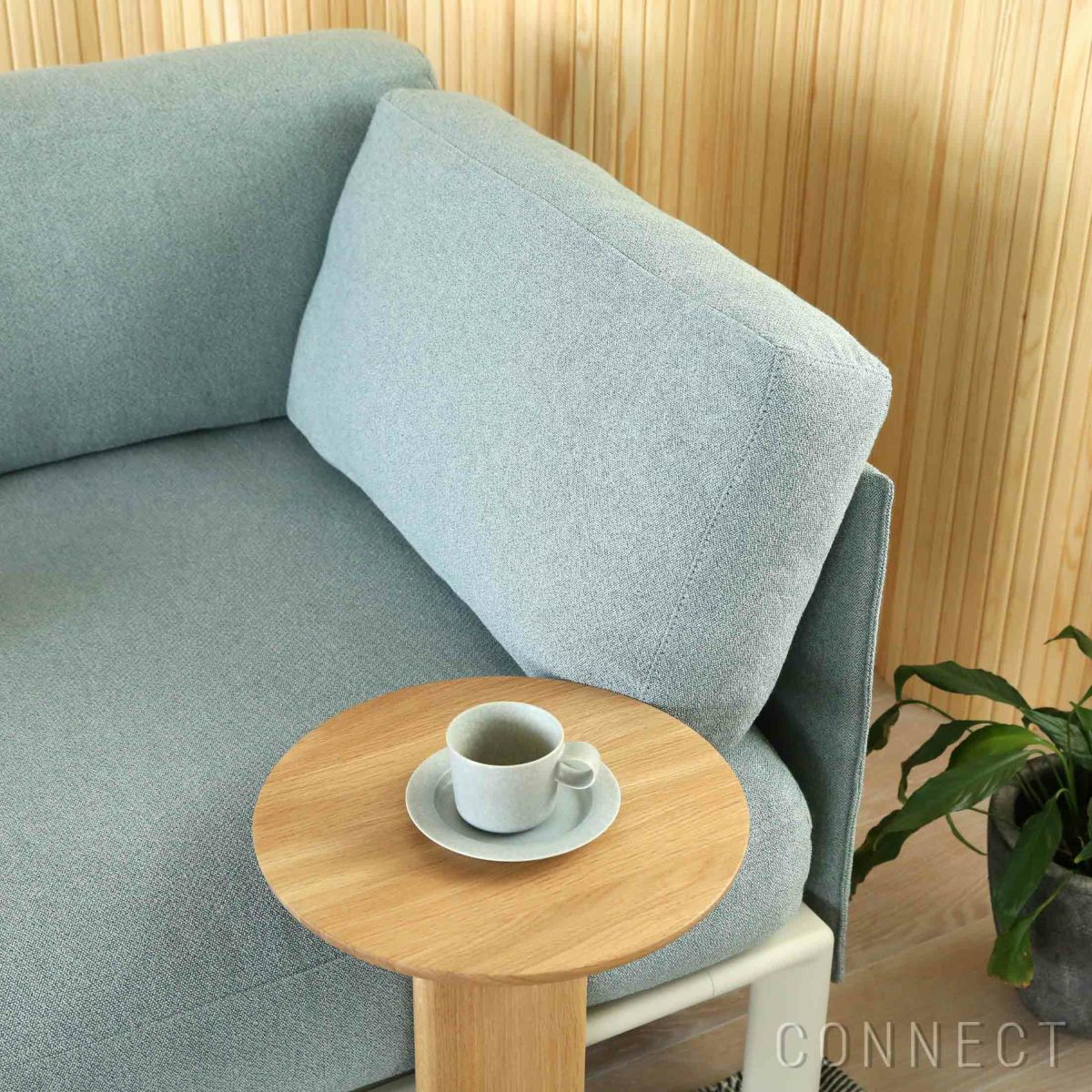 Vitra（ヴィトラ） / Anagram Sofa（アナグラムソファ）2シーター / Dumet（デュメ）28 sage steel blue / アルミベース・チョークパウダーコート仕上げ / ソファ