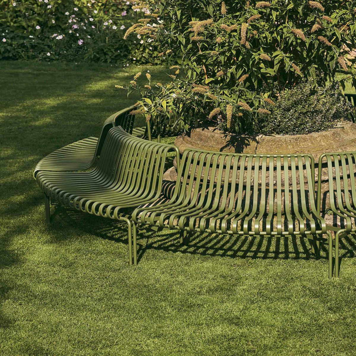 HAYアウトドアキャンペーン対象】HAY（ヘイ） / PALISSADE（パリサード） / PARK DINING BENCH OUT （パークダイニングベンチ アウト） / 全4色 / アウトドア《決算キャンペーン pt5倍》