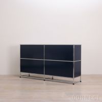 USMハラー（ユーエスエムハラー） / Sideboard（サイドボード） / W1573×D373×H840mm / ドロップダウンドア×4 / スティールブルー
