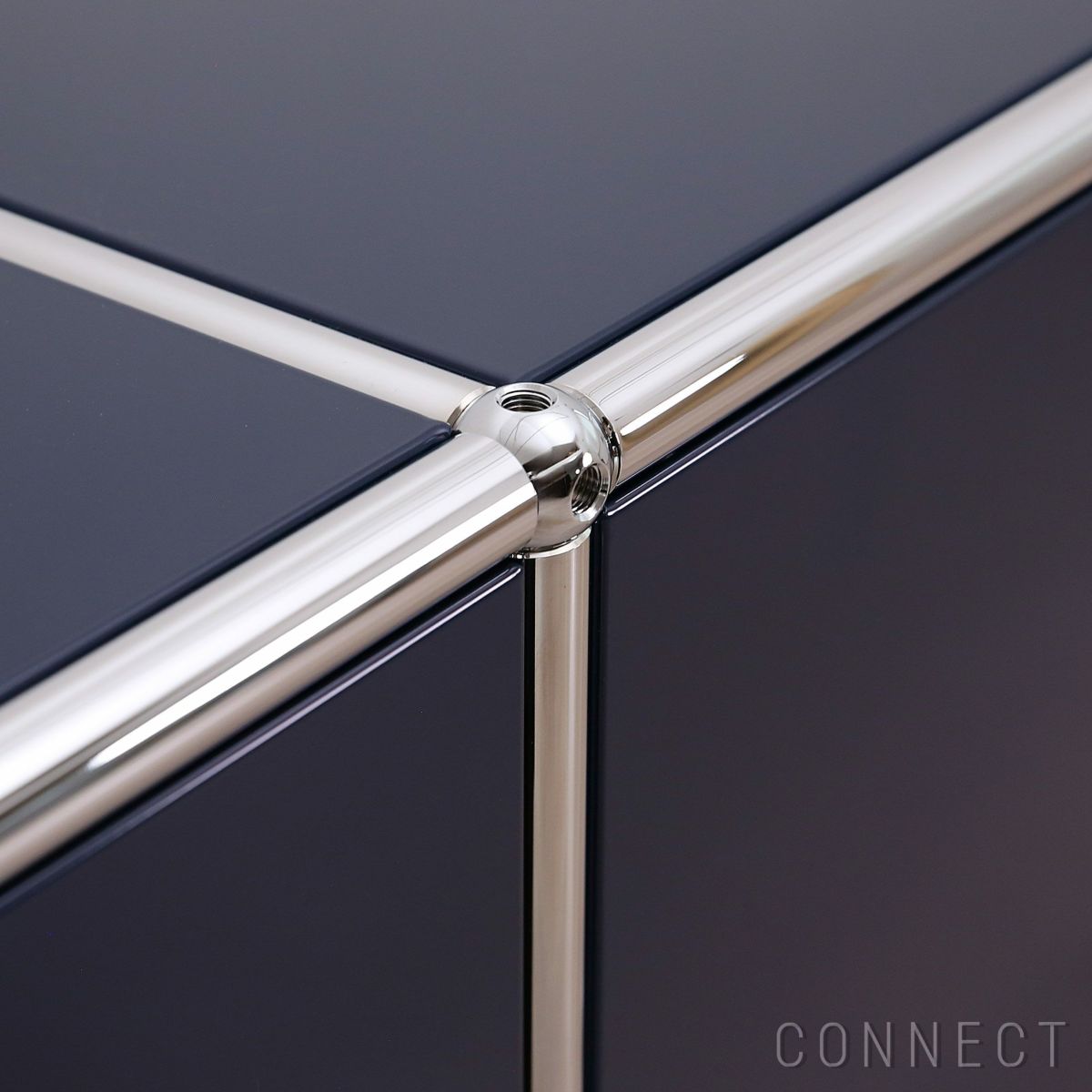 USMハラー（ユーエスエムハラー） / Sideboard（サイドボード） / W1573×D373×H840mm / ドロップダウンドア×4 / スティールブルー