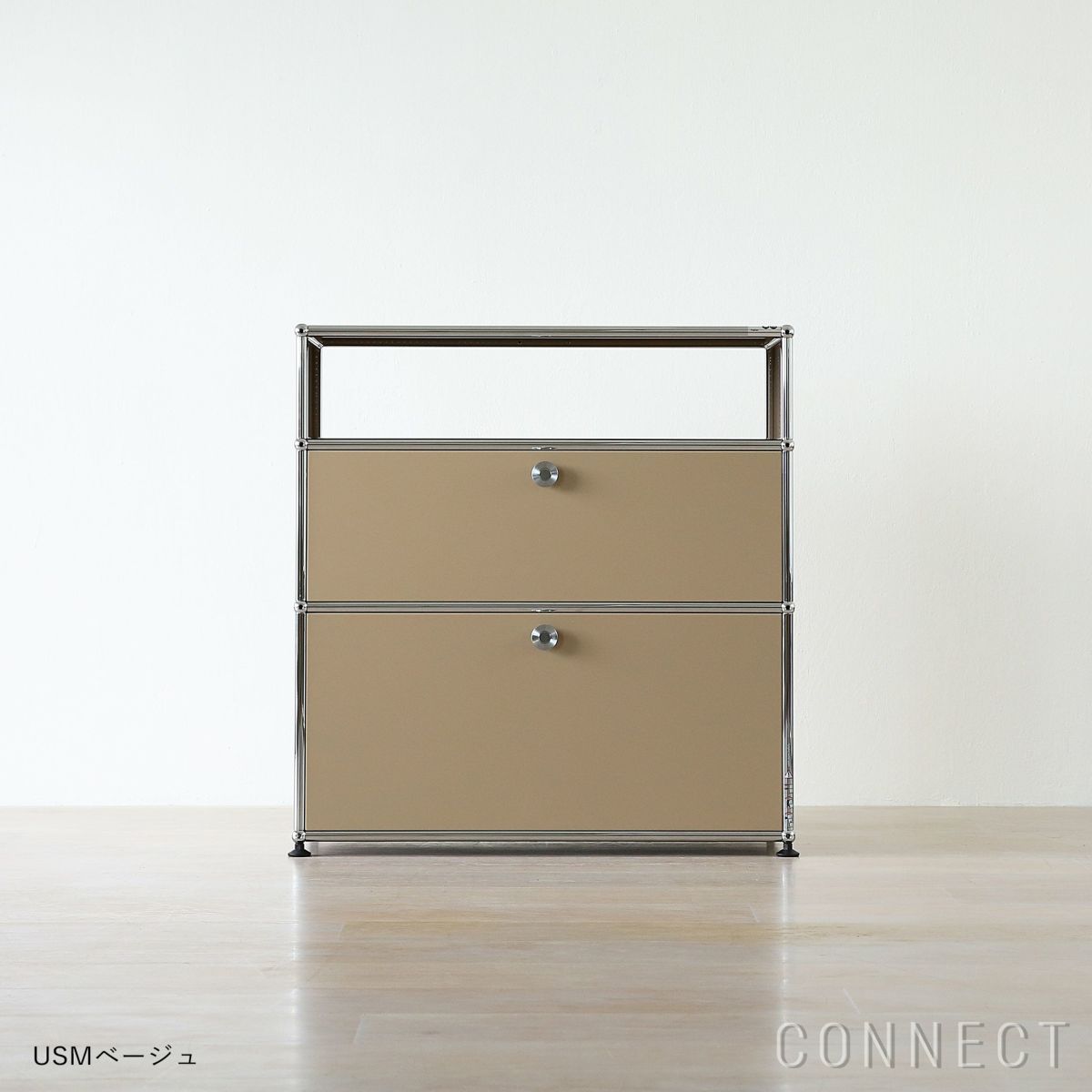 USMハラー（ユーエスエムハラー） / Sideboard（サイドボード） / W773×D373×H1240mm / ドロップダウンドア×2 / USMベージュ