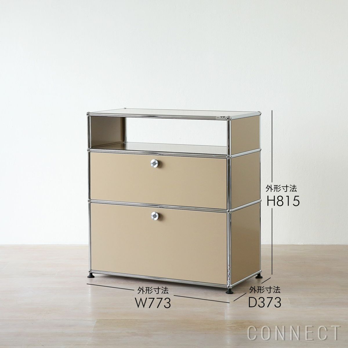 USMハラー（ユーエスエムハラー） / Sideboard（サイドボード） / W773×D373×H1240mm / ドロップダウンドア×2 / USMベージュ