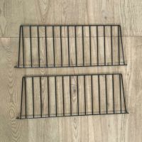 String Furniture（ストリング ファニチャー） / String System（ストリング システム） / シェルフ＋ウォールパネル / W60×D30×H75cm / オーク×ブラック / 石膏ボードアンカー付き / 壁面収納