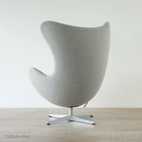 FRITZ HANSEN（フリッツ・ハンセン） / EGG（エッグチェア） / ラウンジチェア / Christianshavn（クリスチャンハウン） / ステンレススチール脚（サテン仕上げ）