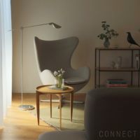 FRITZ HANSEN（フリッツ・ハンセン） / EGG（エッグチェア） / ラウンジチェア / Christianshavn（クリスチャンハウン） / ステンレススチール脚（サテン仕上げ）