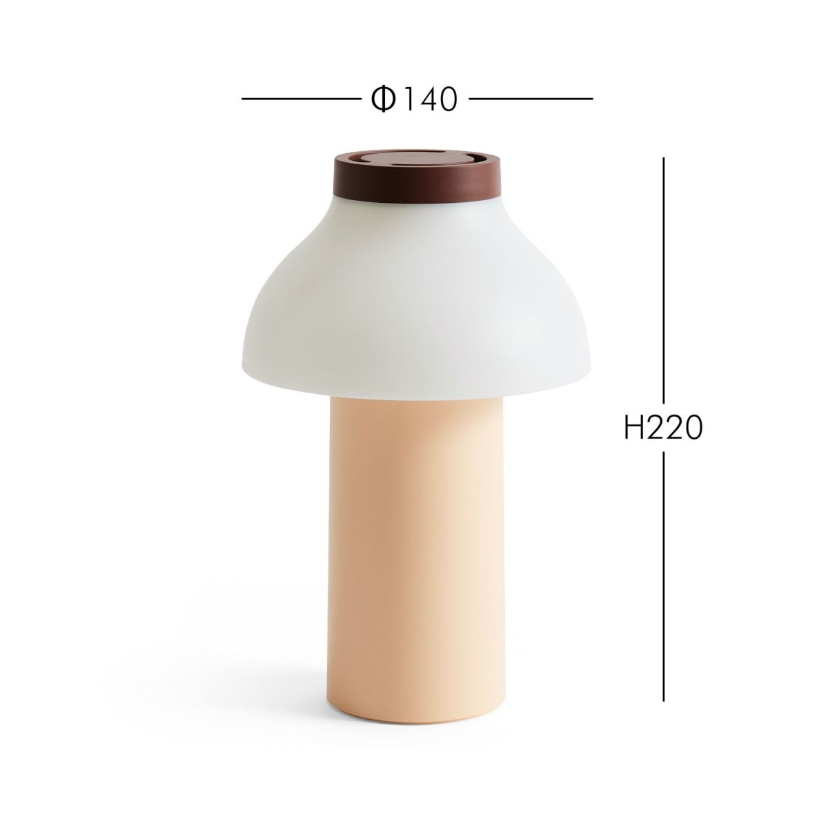 HAY（ヘイ） / PC PORTABLE（PCポータブル） / リサイクル仕様 / 全6色 / テーブルランプ