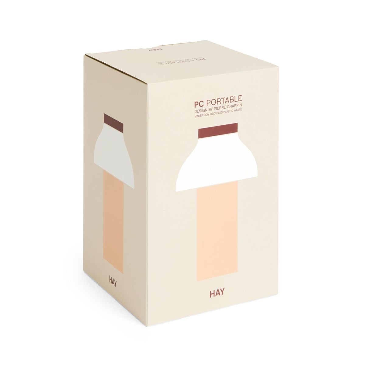 HAY（ヘイ） / PC PORTABLE（PCポータブル） / リサイクル仕様 / 全6色 / テーブルランプ