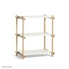 HAY（ヘイ） / Woody（ウッディ） Shelving2.0  / Column Low / スモーキーグレー / アーモンドホワイト / シェルフ