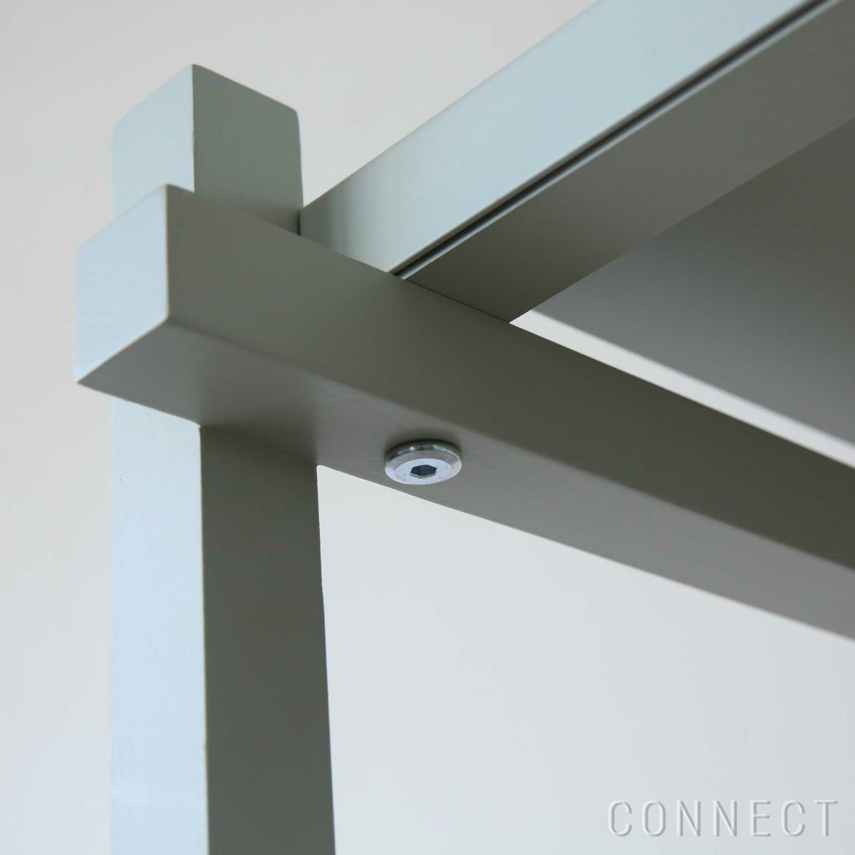 HAY（ヘイ） / Woody（ウッディ） Shelving2.0  / Column Low / スモーキーグレー / アーモンドホワイト / シェルフ