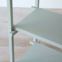 HAY（ヘイ） / Woody（ウッディ） Shelving2.0  / Column Low / スモーキーグレー / アーモンドホワイト / シェルフ