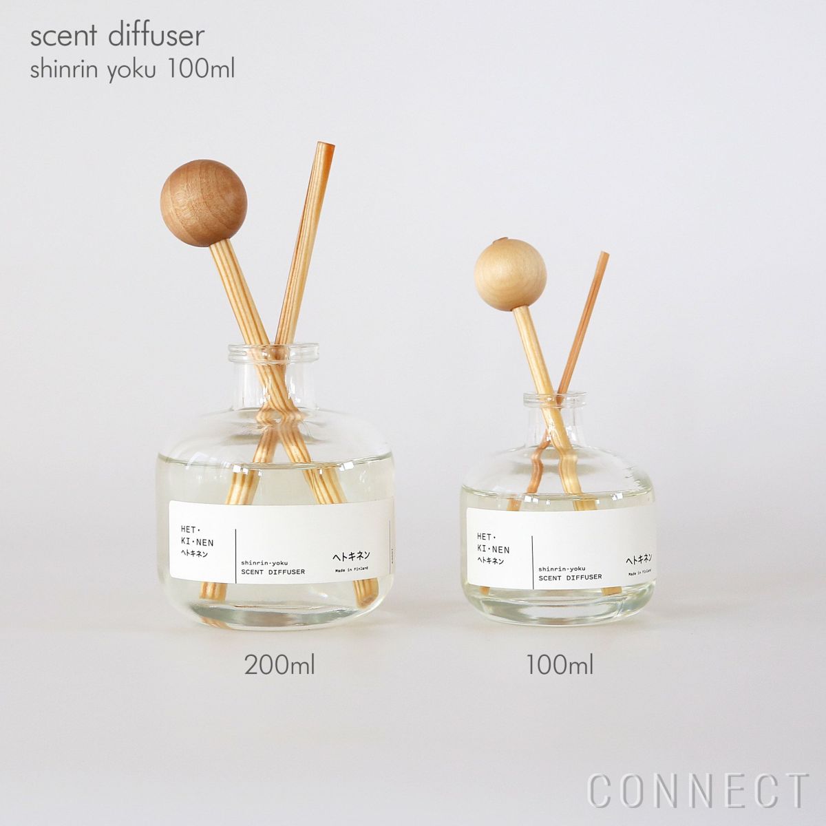 HET・KI・NEN（ヘトキネン） / scent diffuser（セントディフューザー） / shinrin yoku（シンリンヨク） 100ml / フレグランス