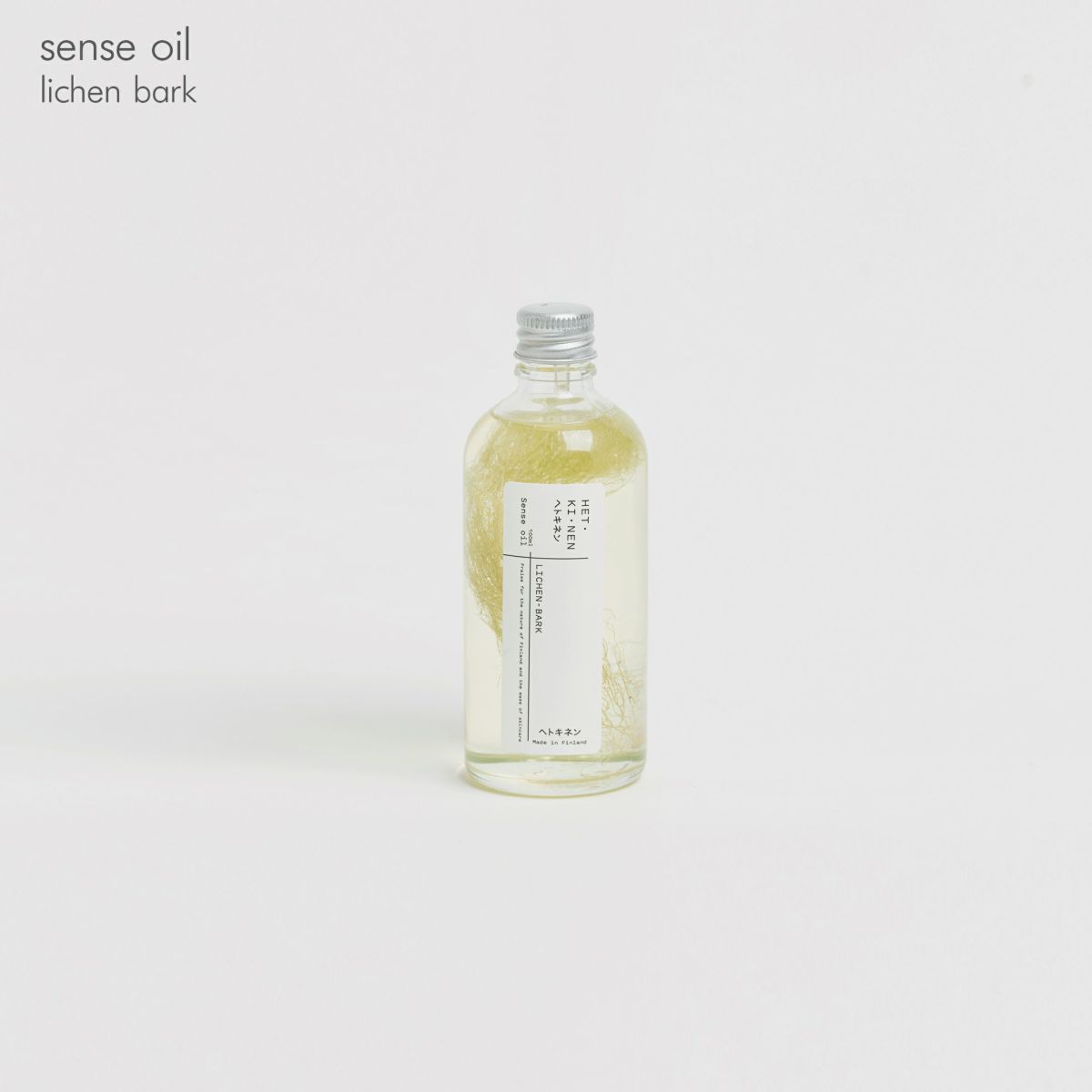 sense oil（センスオイル） / lichen bark（ライケンバーク） / 保湿ボディオイル
