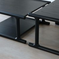 【アウトレット】ARIAKE（アリアケ） / Futago Nesting Tables（フタゴ ネスティングテーブル） / D596 / スミ / コーヒーテーブル