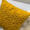 【ポイント20倍】【アウトレット】FRITZ HANSEN（フリッツ・ハンセン） / ARNE JACOBSEN CUSHION アルネ・ヤコブセン クッション / TASSEL（タッセル）オークルイエロー / 45×45