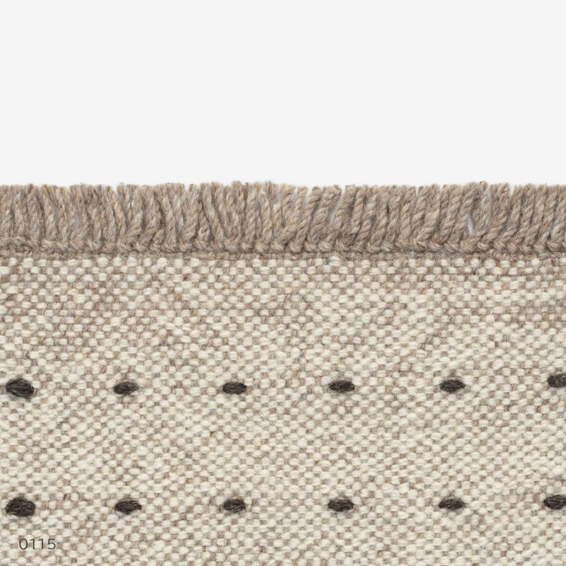 Kvadrat（クヴァドラ） / Yield Dot Naturally Coloured Fringes（イールド ドット ナチュラリー カラード フリンジ） / 20150（250cm×350cm） / ラグ
