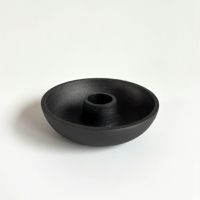 【アウトレット】Ferm Living（ファームリビング） / Bowl Candle Holder（キャンドルホルダー） / Single - Blackened Alminium