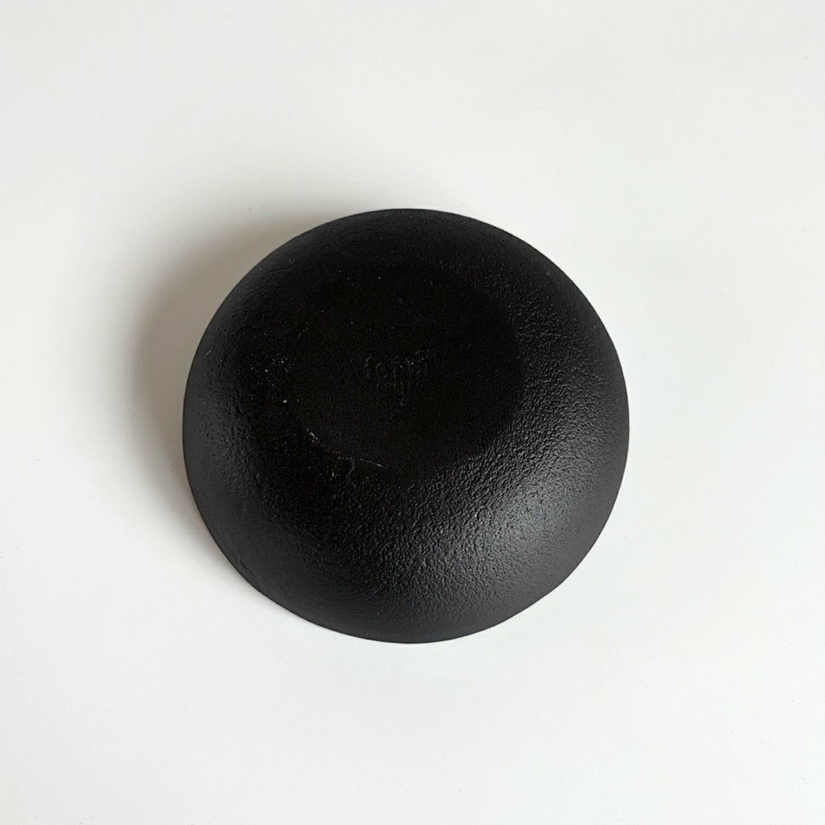 【アウトレット】Ferm Living（ファームリビング） / Bowl Candle Holder（キャンドルホルダー） / Single - Blackened Alminium