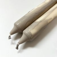 【アウトレット】Ferm Living（ファームリビング） / Dryp Candles（ドリップキャンドル） / 2個セット / ウォームグレー