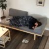 【アウトレット】Artek（アルテック） / DAY BED 710（デイベッド） / バーチ材・ナチュラルラッカー仕上げ / Maple 722 / ソファ【CONNECTオリジナル】