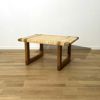 CARL HANSEN & SON（カール・ハンセン＆サン） / BM0488S コーヒーテーブル / オーク材・オイル仕上げ・籐張り（ラタン） / サイドテーブル