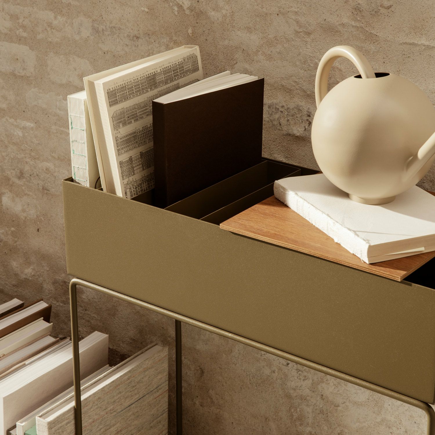 【アウトレット】Ferm Living（ファームリビング） / Tray for Plant Box（プラントボックス / Two Tier専用トレイ） / オーク 01