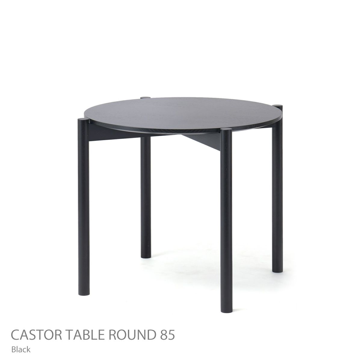 Karimoku New Standard（カリモク ニュースタンダード） / CASTOR TABLE ROUND 85（キャストールテーブル ラウンド85） / 全2色 / ダイニングテーブル