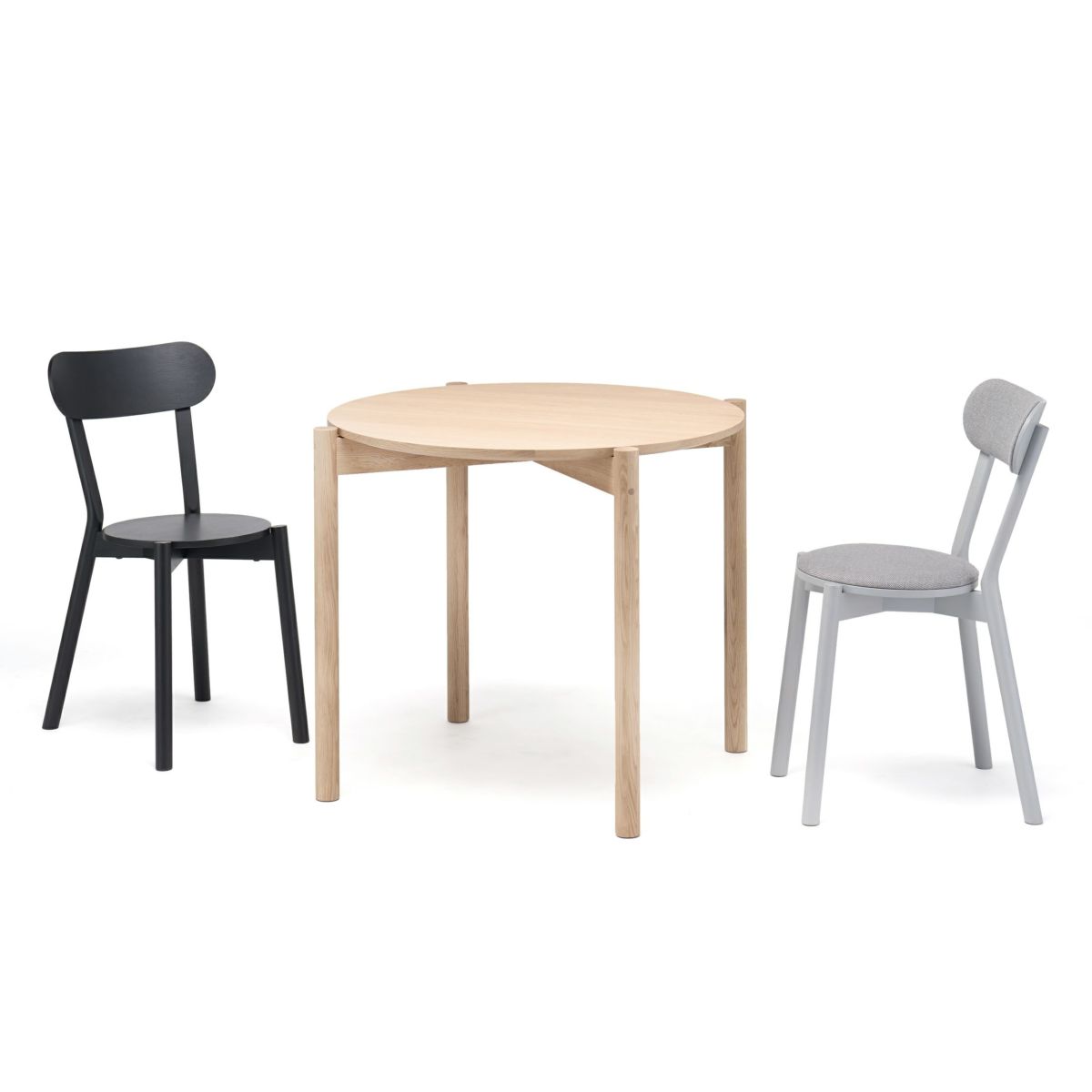 Karimoku New Standard（カリモク ニュースタンダード） / CASTOR TABLE ROUND 85（キャストールテーブル ラウンド85） / 全2色 / ダイニングテーブル